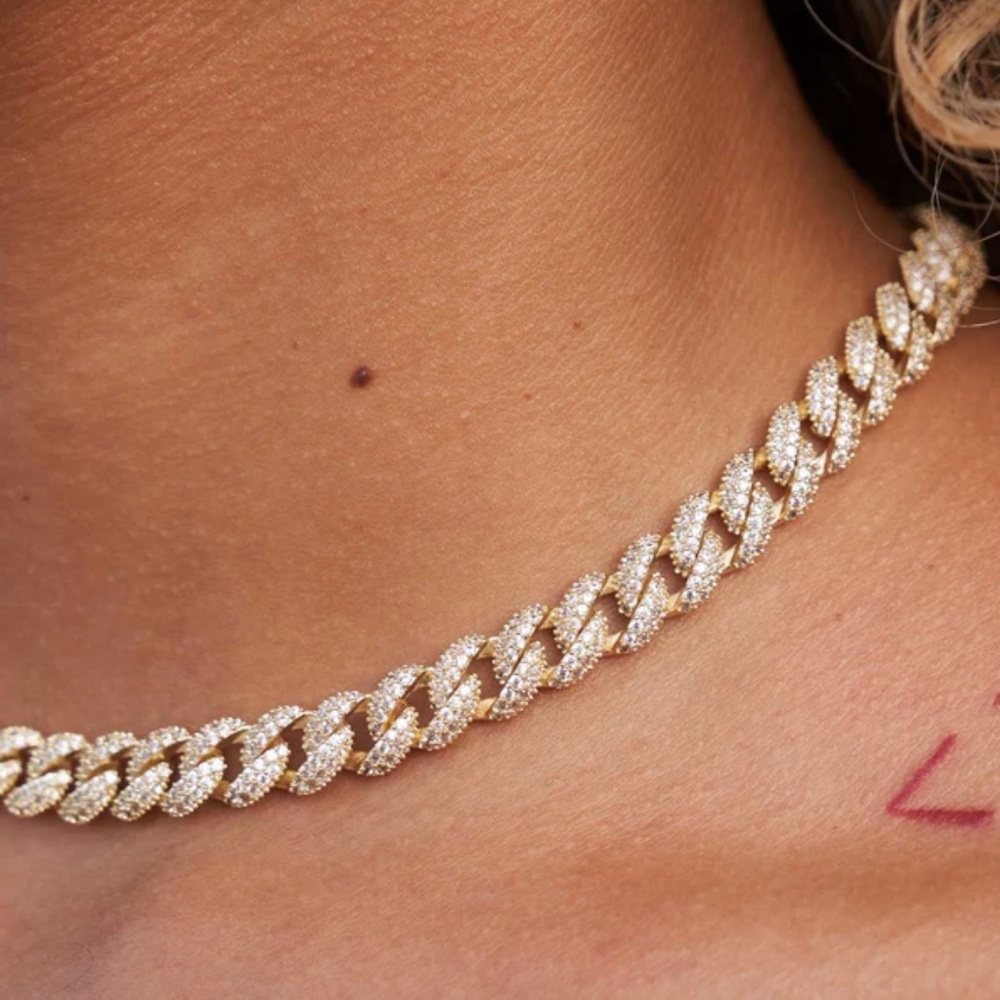 Bling Women’s Gold Chain Necklace